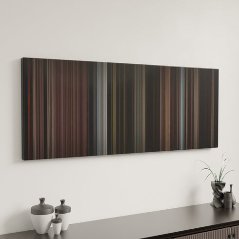 The Deer Hunter canvas art in modern interior - movie color palette