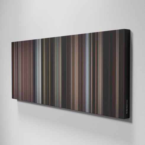 Side view of Buff's of The Deer Hunter Frome on the wall