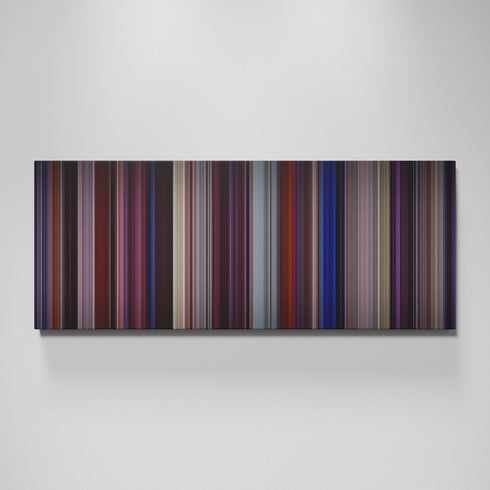 Carlito's Way movie canvas wall art - color palette print