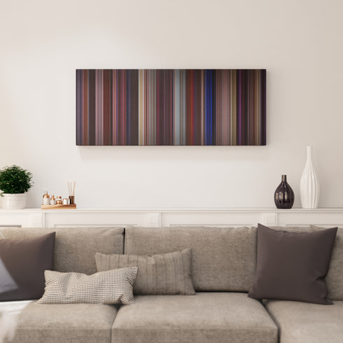 Carlito's Way canvas print in living room - film wall decor
