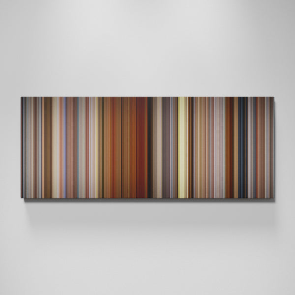 Sideways movie canvas wall art - color palette print