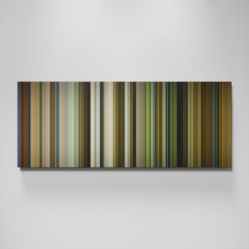 Green Book movie canvas wall art - color palette print