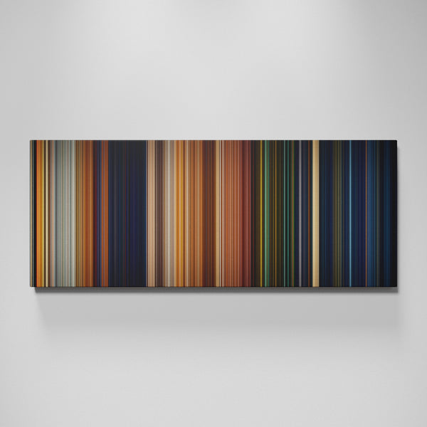 Monster House movie canvas wall art - color palette print