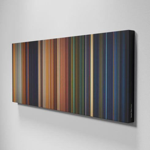 Side view of Buff's of Monster House Frome on the wall