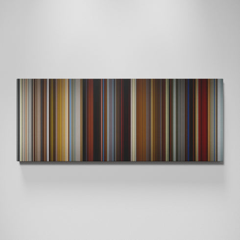 Eternal Beauty movie canvas wall art - color palette print