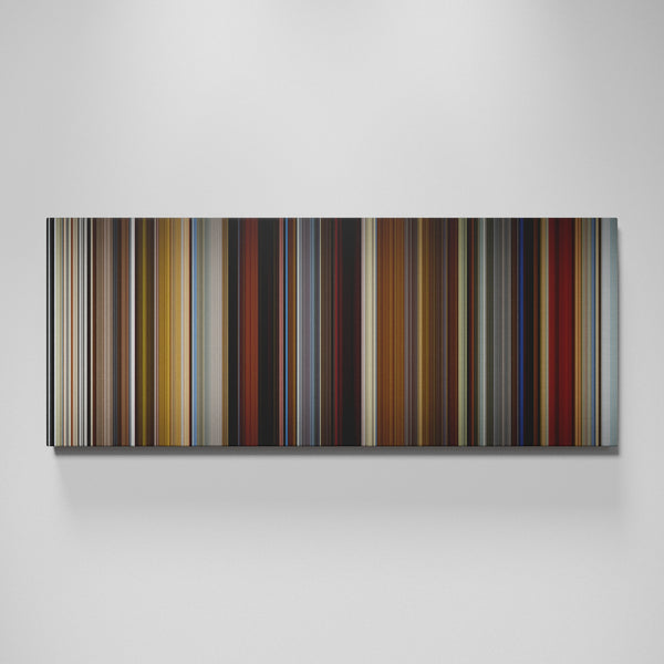 Eternal Beauty movie canvas wall art - color palette print