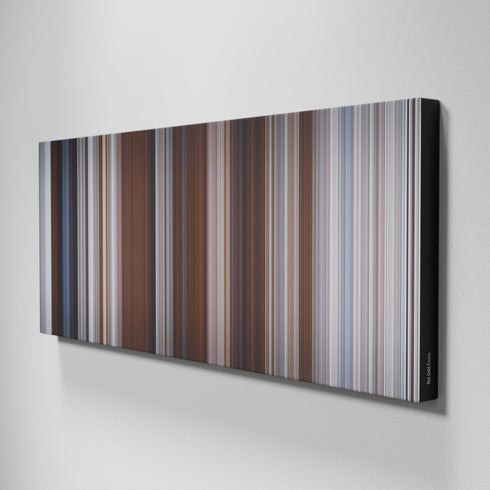 Side view of Buff's of Out Cold Frome on the wall