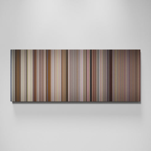 Major League movie canvas wall art - color palette print
