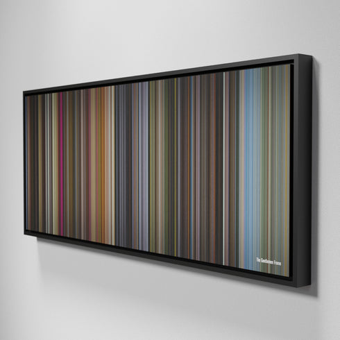 Side view of Framed Buff's of The Gentlemen Frome on the wall