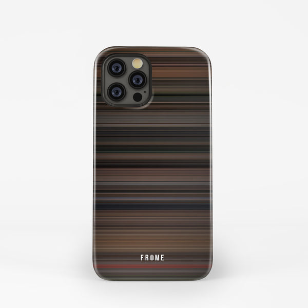 Front view of broadcast news Frome Snap phone case