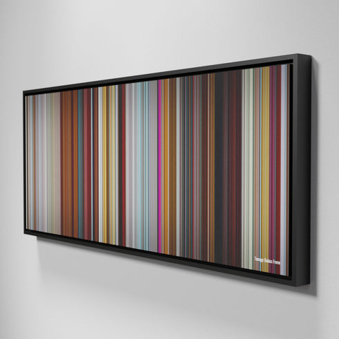 Side view of Framed Buff's of Teenage Badass Frome on the wall