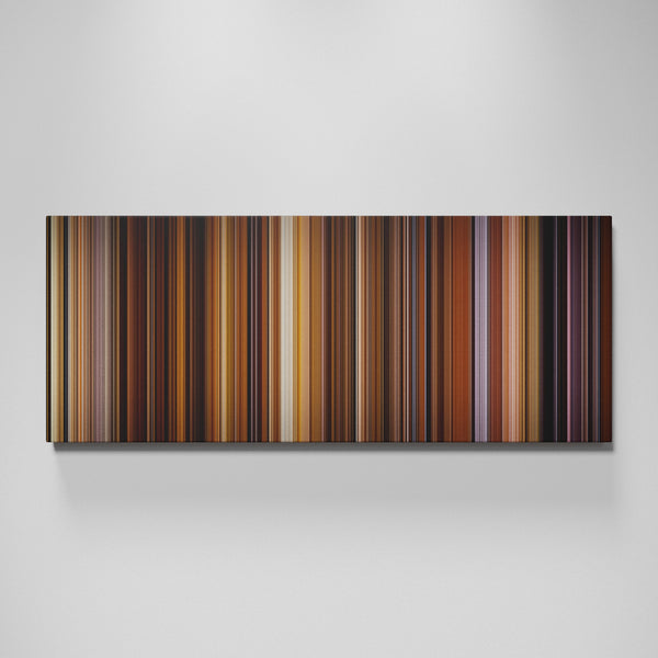 The Godfather: Part II movie canvas wall art - color palette print
