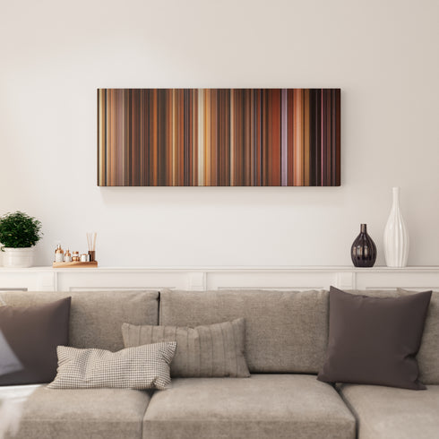 The Godfather: Part II canvas print in living room - film wall decor