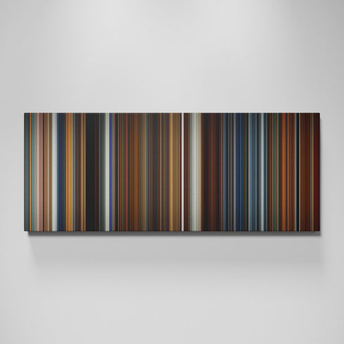 Ant-Man movie canvas wall art - color palette print