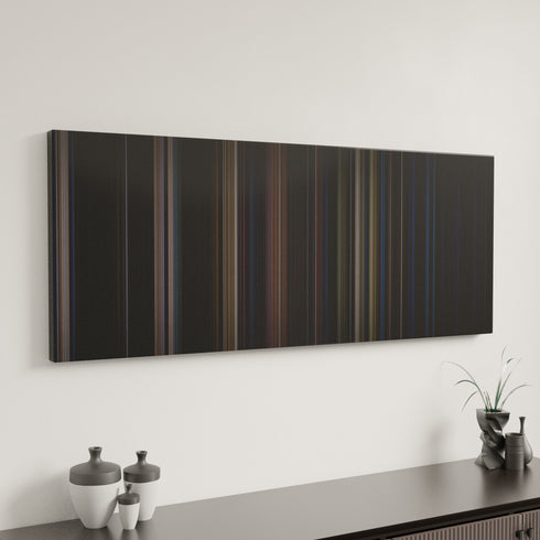 Teenage Mutant Ninja Turtles canvas art in modern interior - movie color palette