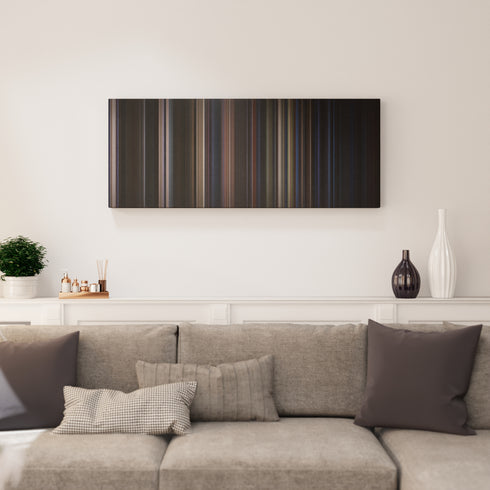 Teenage Mutant Ninja Turtles canvas print in living room - film wall decor