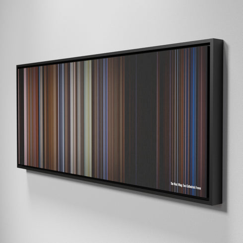 Side view of Framed Buff's of The West Wing: Two Cathedrals Frome on the wall