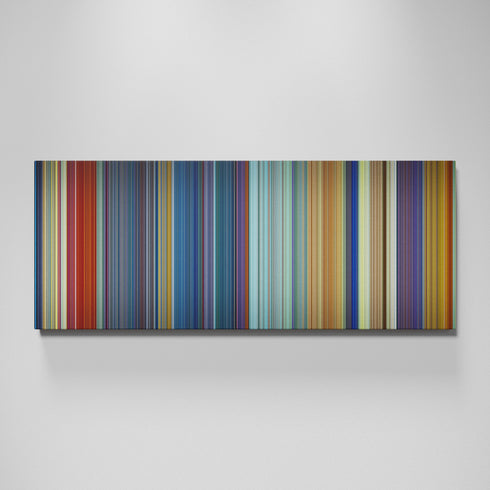 The Emperor's New Groove movie canvas wall art - color palette print