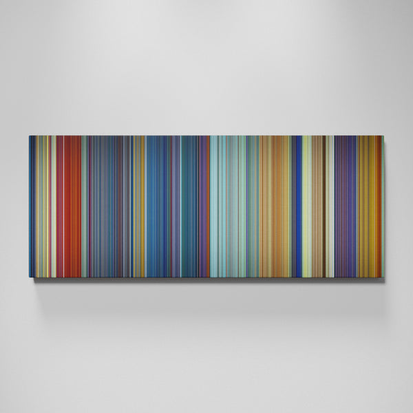 The Emperor's New Groove movie canvas wall art - color palette print