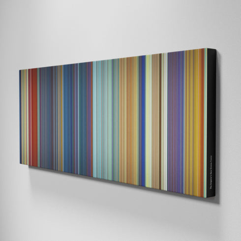 Side view of Buff's of The Emperor's New Groove Frome on the wall