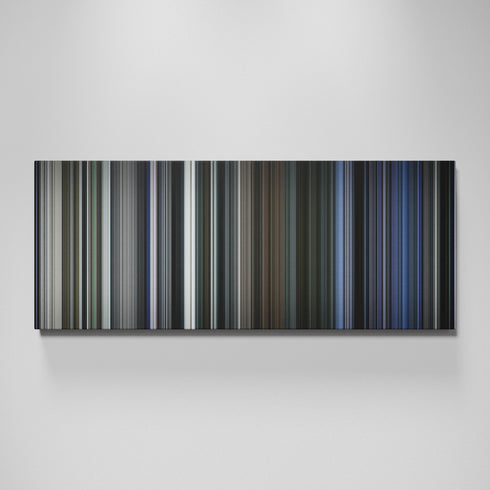 The Last Time I Committed Suicide movie canvas wall art - color palette print