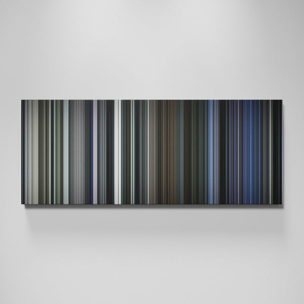 The Last Time I Committed Suicide movie canvas wall art - color palette print