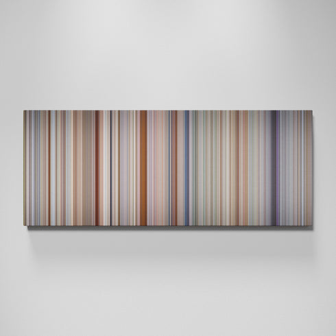 Moving movie canvas wall art - color palette print