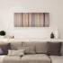 Moving canvas print in living room - film wall decor