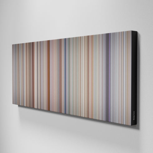 Moving movie canvas art - framed wall print