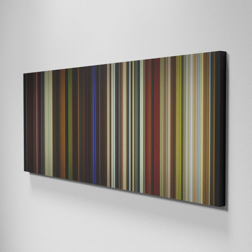 Side view of Basic of Star Trek: Generations Frome on the wall