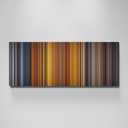 Soldier movie canvas wall art - color palette print