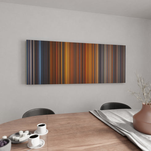 Soldier canvas wall art in kitchen - movie decor