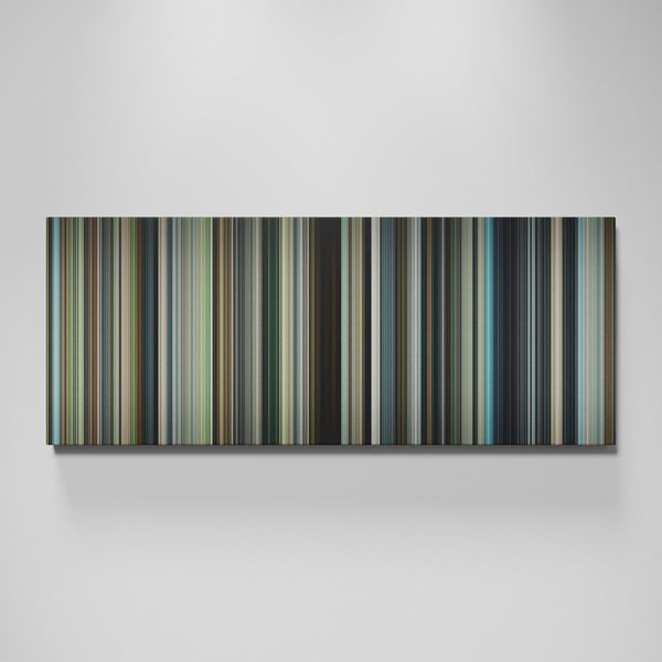 The Judge movie canvas wall art - color palette print