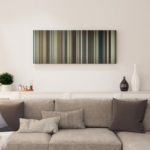 The Judge canvas print in living room - film wall decor