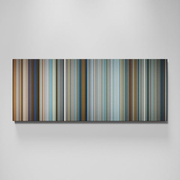 Pearl Harbor movie canvas wall art - color palette print