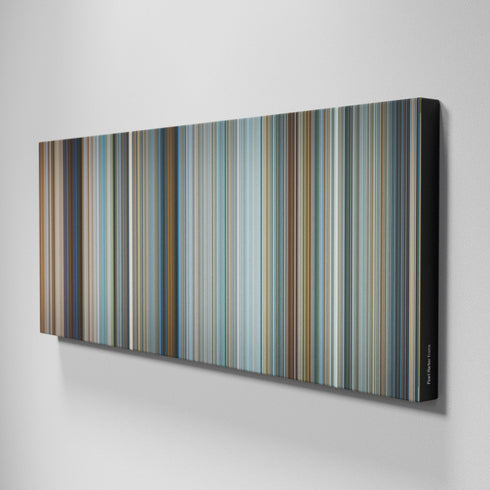 Side view of Buff's of Pearl Harbor Frome on the wall