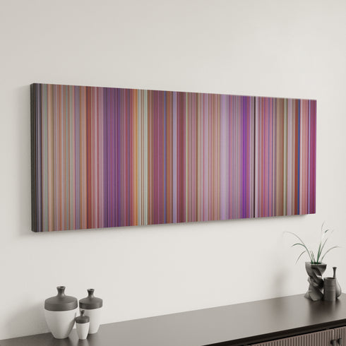 Kabhi Khushi Kabhie Gham canvas art in modern interior - movie color palette