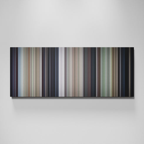 Miami Vice: Brother's Keeper movie canvas wall art - color palette print