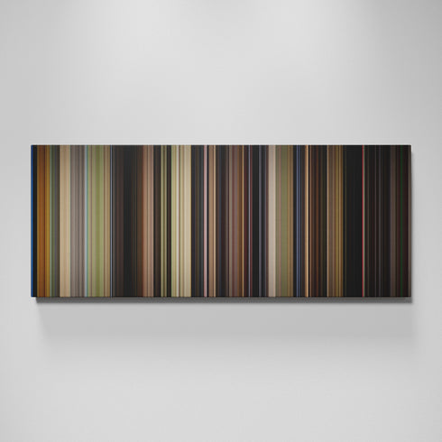 Christine movie canvas wall art - color palette print