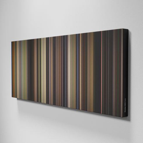 Side view of Buff's of Christine Frome on the wall