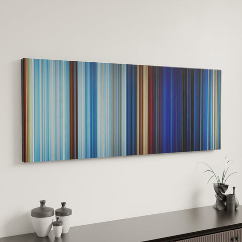 Avatar the Last Airbender: The Siege Of The North, Part 1 canvas art in modern interior - movie color palette
