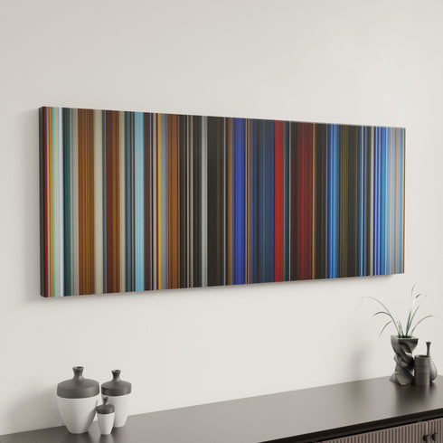 Avatar the Last Airbender: The Siege Of The North, Part 2 canvas art in modern interior - movie color palette