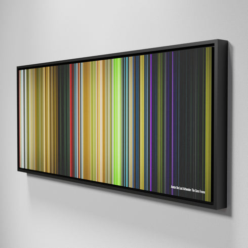 Side view of Framed Buff's of Avatar: The Last Airbender - The Guru Frome on the wall