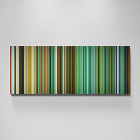 Avatar the Last Airbender: The Crossroads of Destiny movie canvas wall art - color palette print