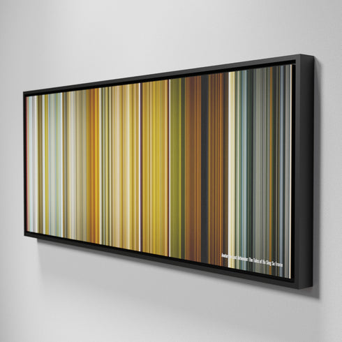 Side view of Framed Buff's of Avatar: The Last Airbender - The Tales of Ba Sing Se Frome on the wall