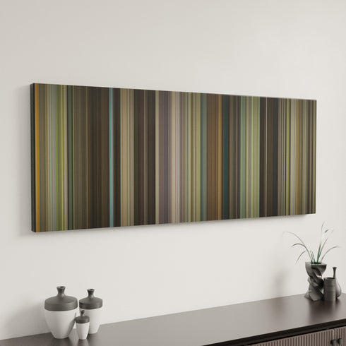 The Quiet Man canvas art in modern interior - movie color palette