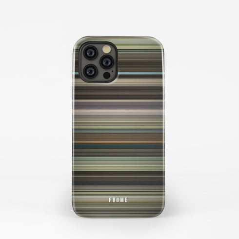 Front view of the quiet man Frome Snap phone case