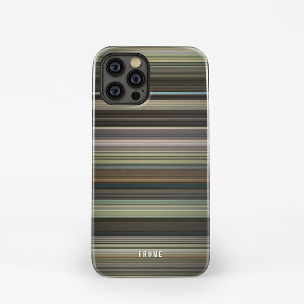 Front view of the quiet man Frome Snap phone case