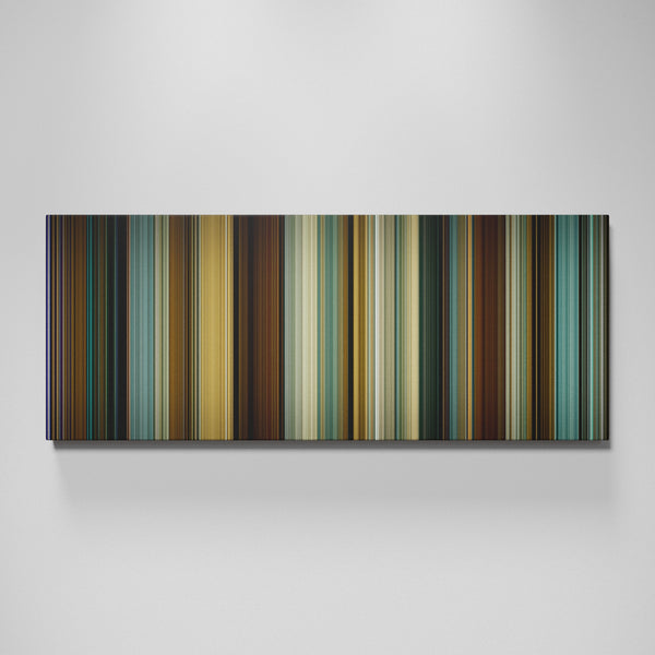Brigsby Bear movie canvas wall art - color palette print
