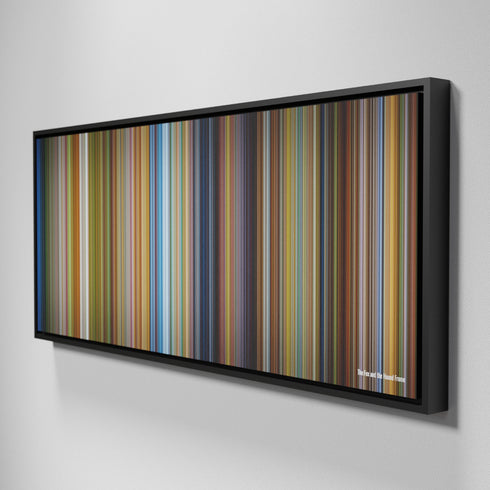 Side view of Framed Buff's of The Fox and the Hound Frome on the wall